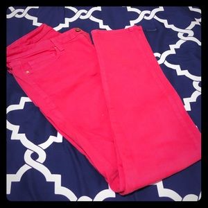 Hot pink Kate Spade jeans